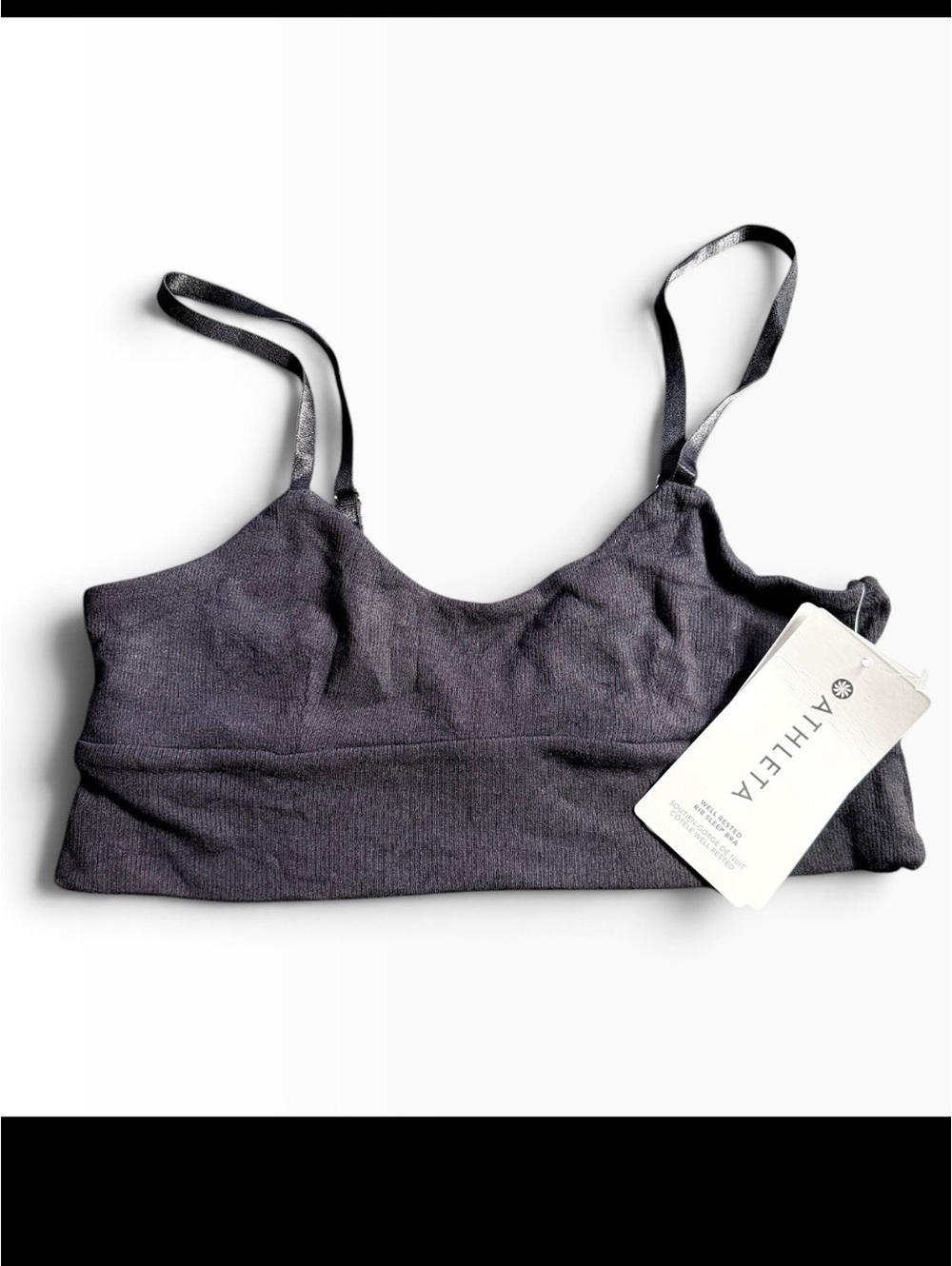 ATHLETA well rested rib sleep Wirefree bra size Small $38 NWT